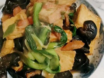 熘豆腐的做法-咸鮮味炒菜譜