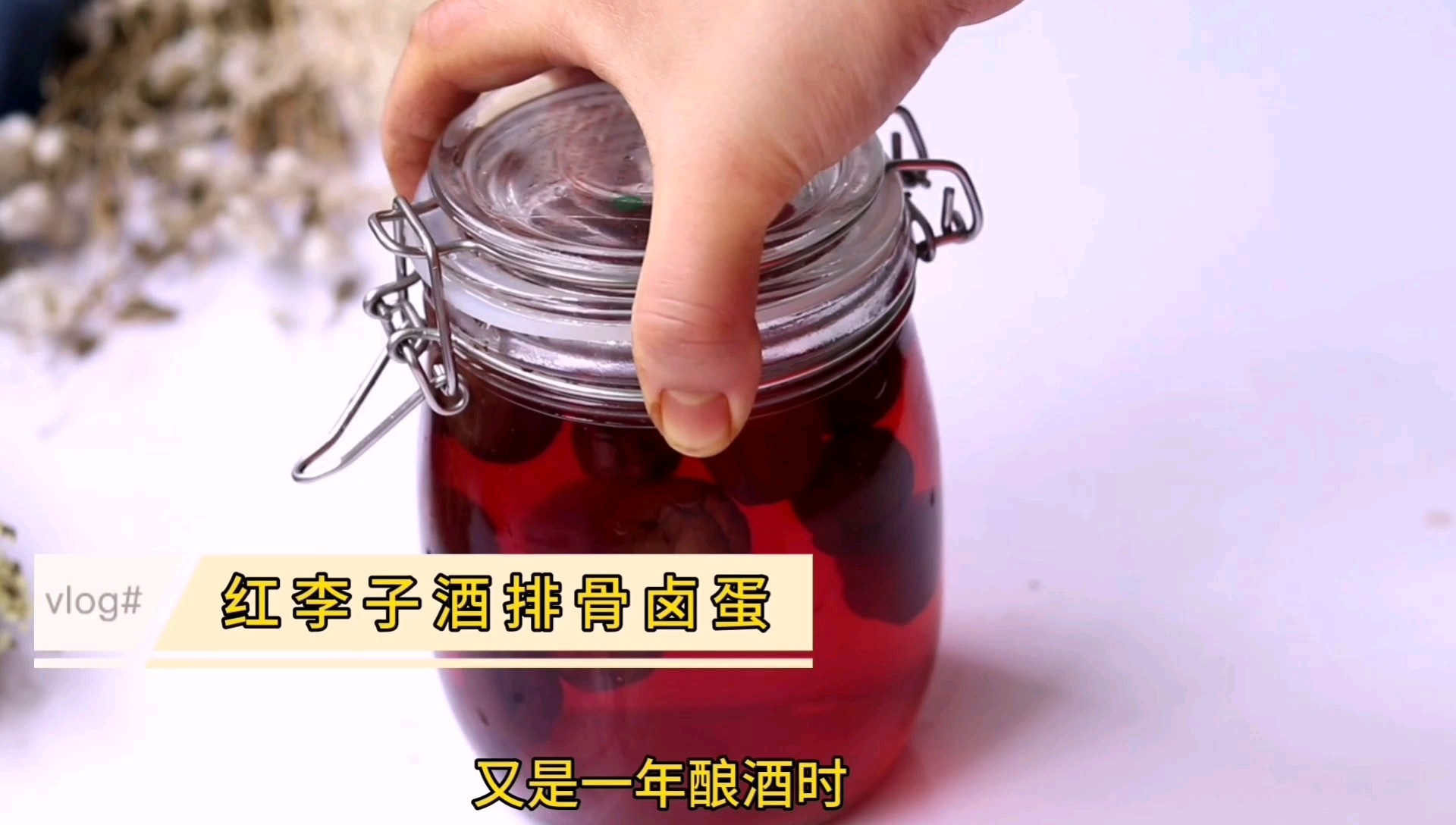 李子酒排骨鹵蛋的做法-家常味燉菜譜