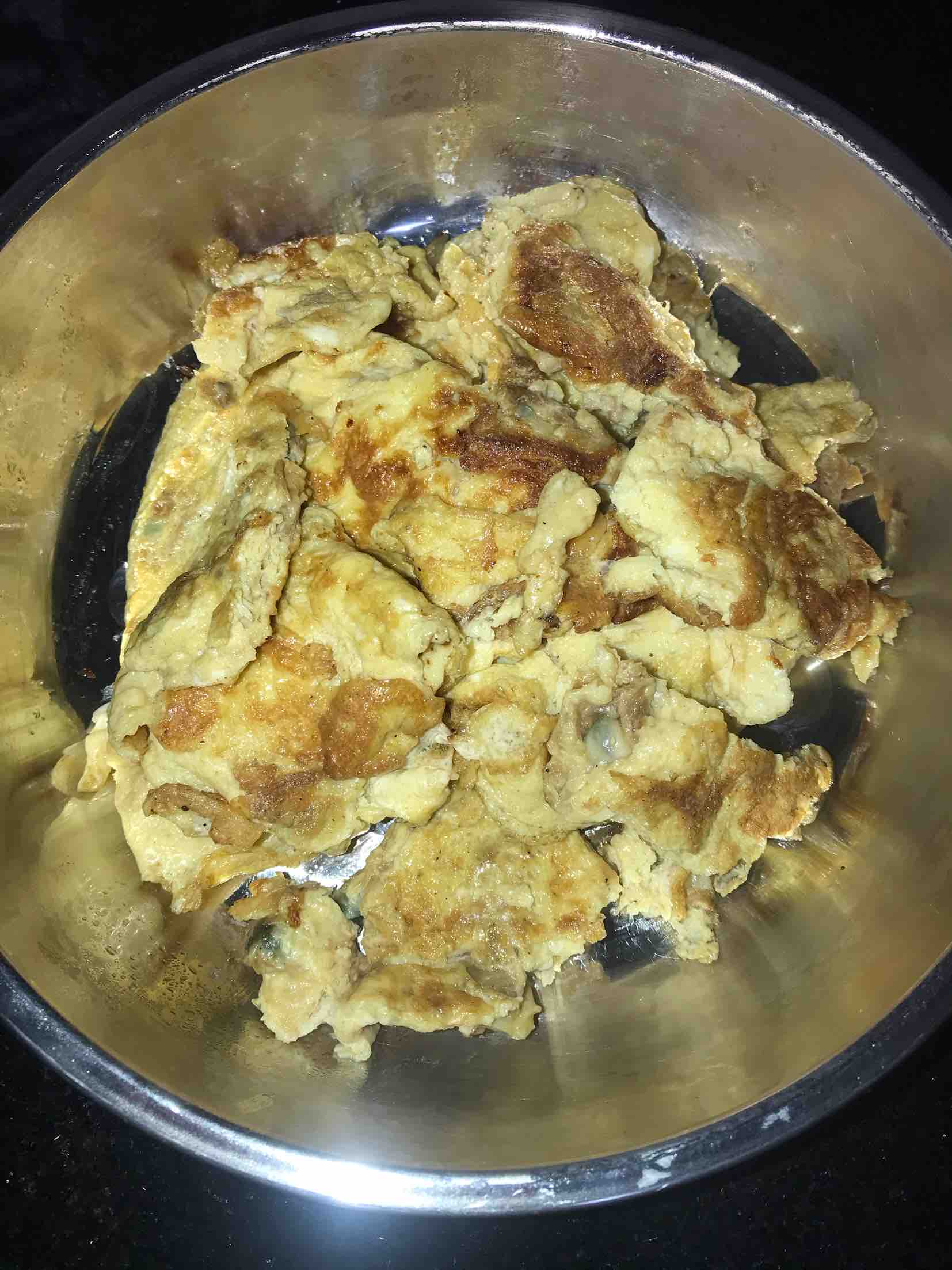 硯肉煎蛋的做法-咸鮮味煎菜譜