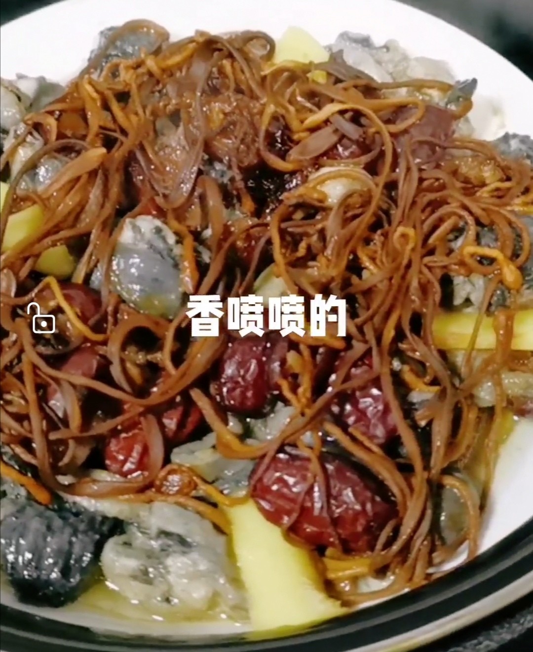 蟲草花紅棗蒸烏雞的做法-家常味蒸菜譜