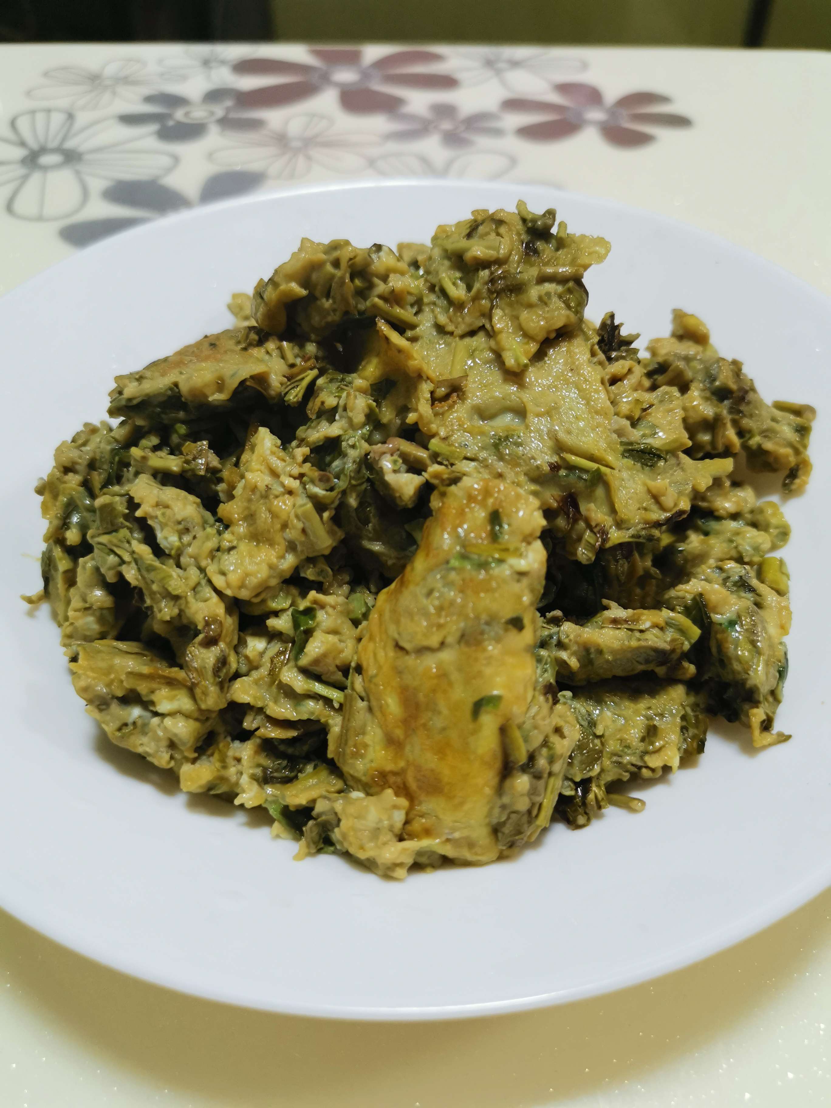 香椿炒雞蛋的做法-家常味炒菜譜