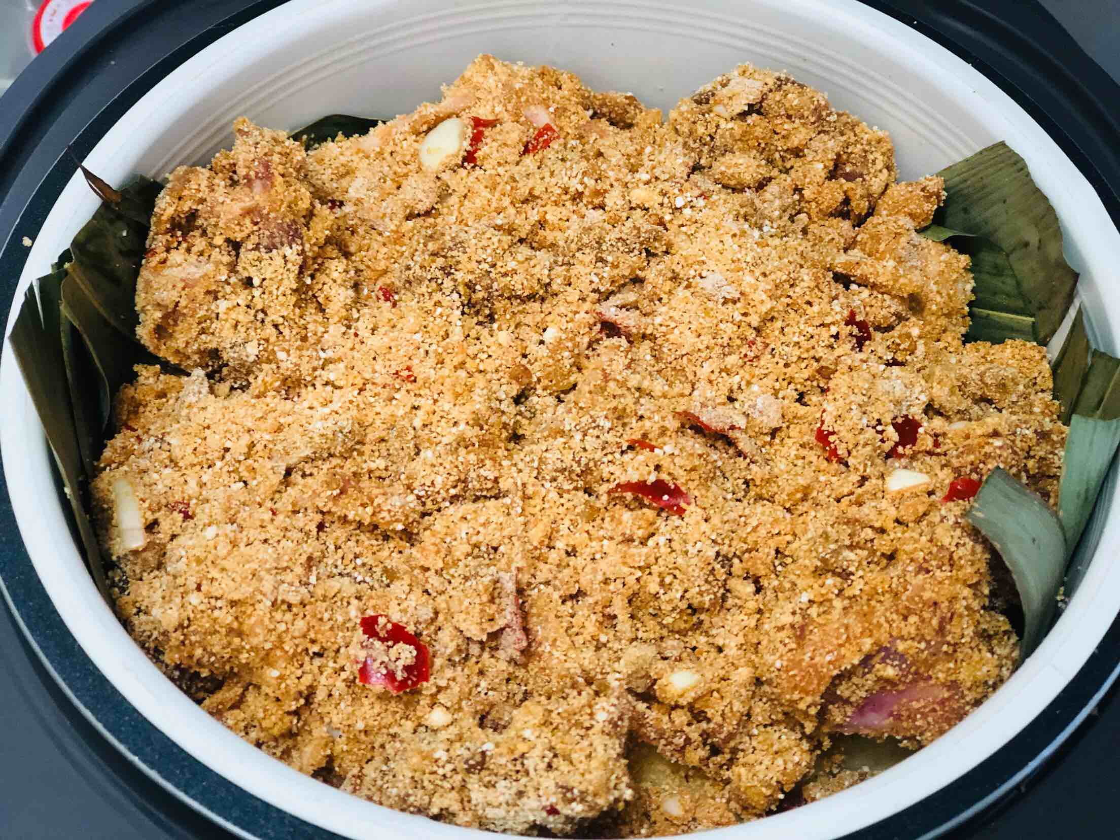 粉蒸排骨的做法-香辣味蒸菜譜