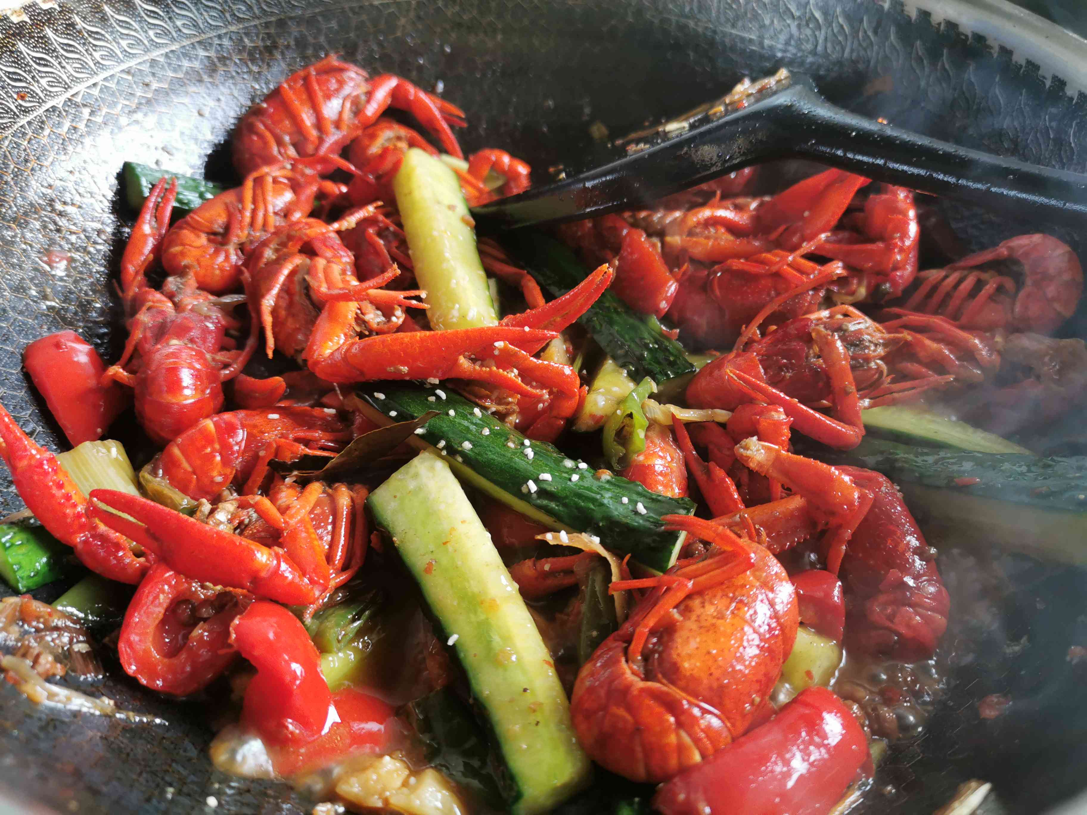 香辣小龍蝦的做法-香辣味炒菜譜