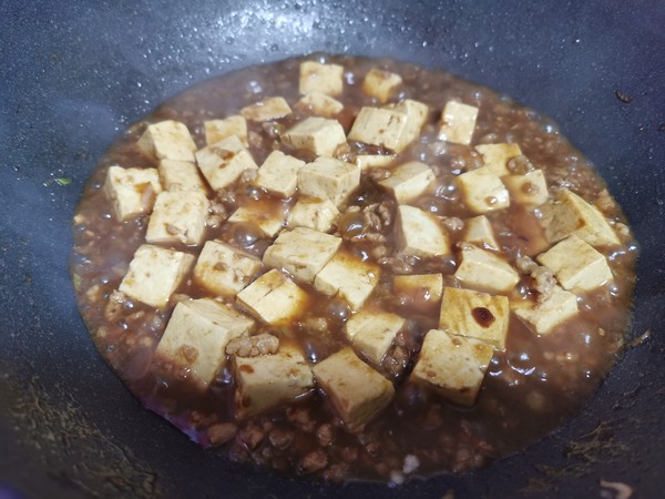 醬香肉末豆腐的做法-咸鮮味炒菜譜