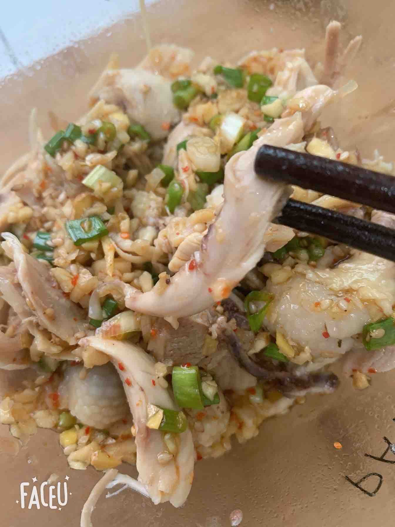手撕雞的做法-酸辣味拌菜譜