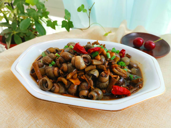 酸豆角炒田螺的做法-香辣味炒菜譜