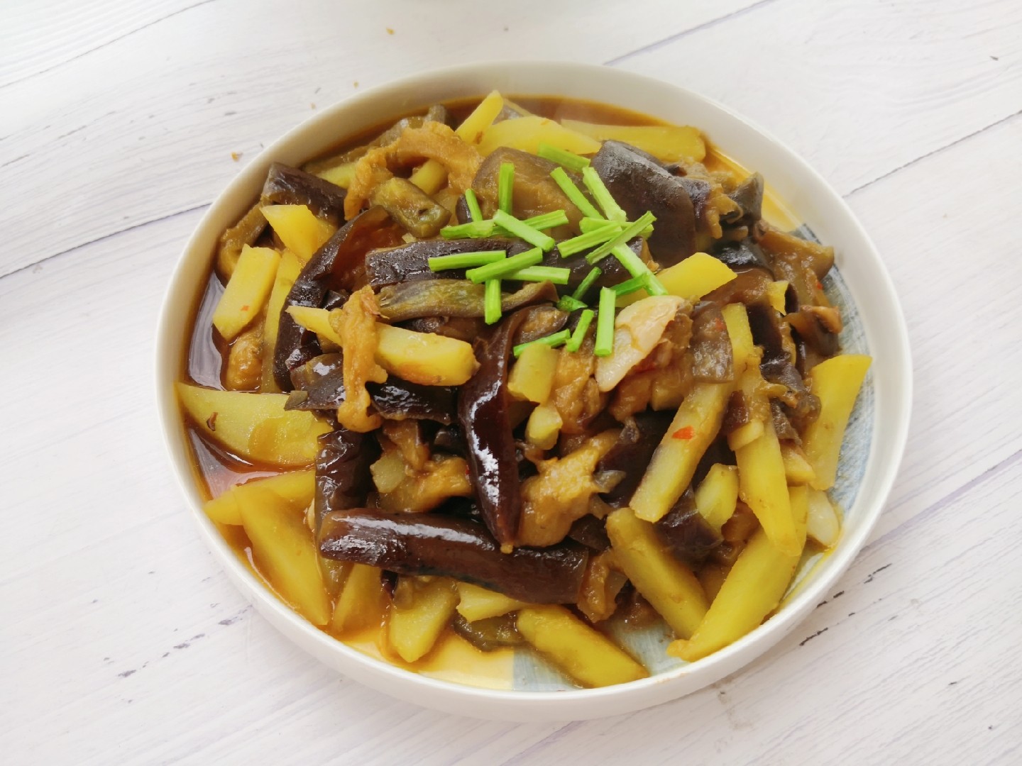 風味茄子的做法-香辣味炒菜譜