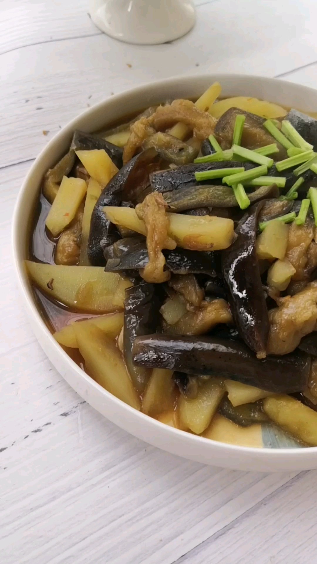 風味茄子的做法-香辣味炒菜譜