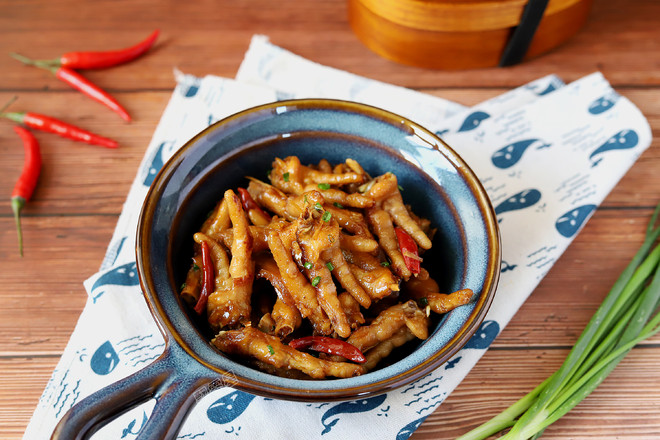 香辣燒鳳爪的做法-香辣味燒菜譜