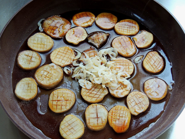 醬汁蝦皮杏鮑菇的做法-家常味燒菜譜