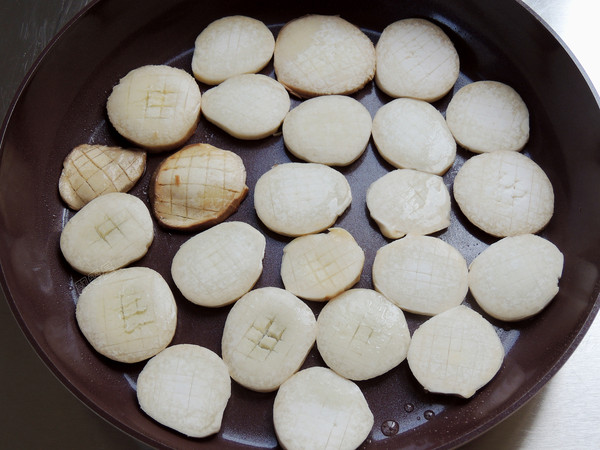 醬汁蝦皮杏鮑菇的做法-家常味燒菜譜