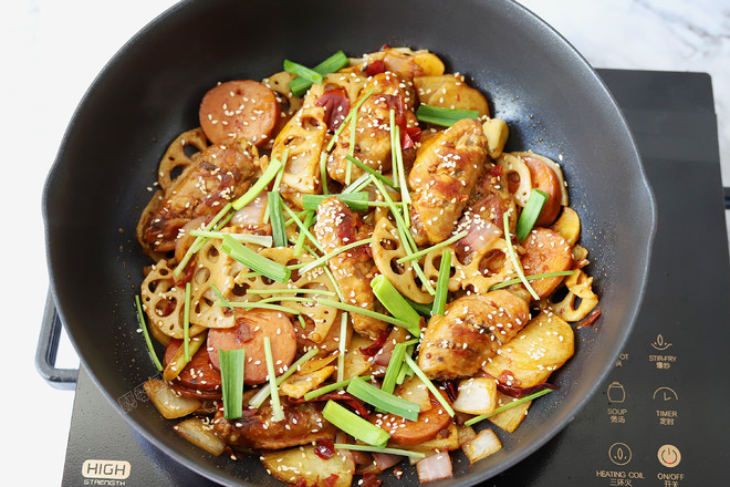 干鍋雞翅的做法-家常味燒菜譜