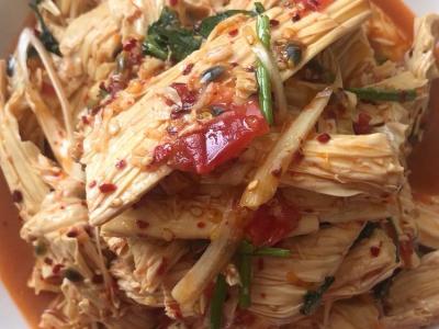 百香涼拌腐竹的做法-酸辣味拌菜譜