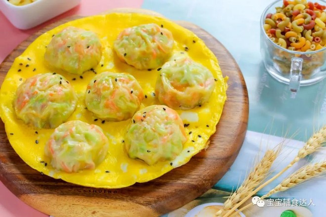 蔬菜抱蛋包  寶寶輔食食譜的做法-家常味烙菜譜