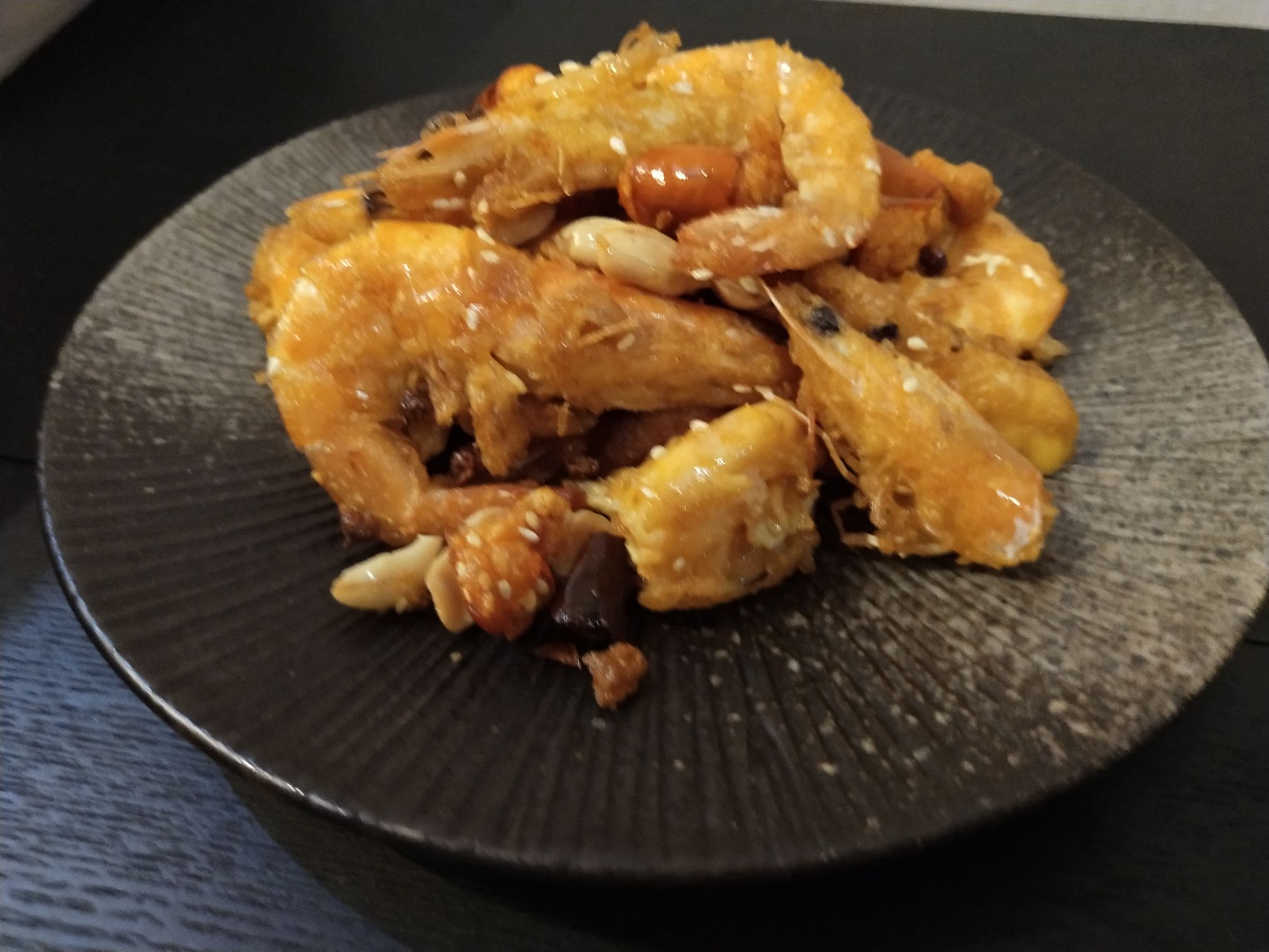 香辣蝦的做法-香辣味炸菜譜