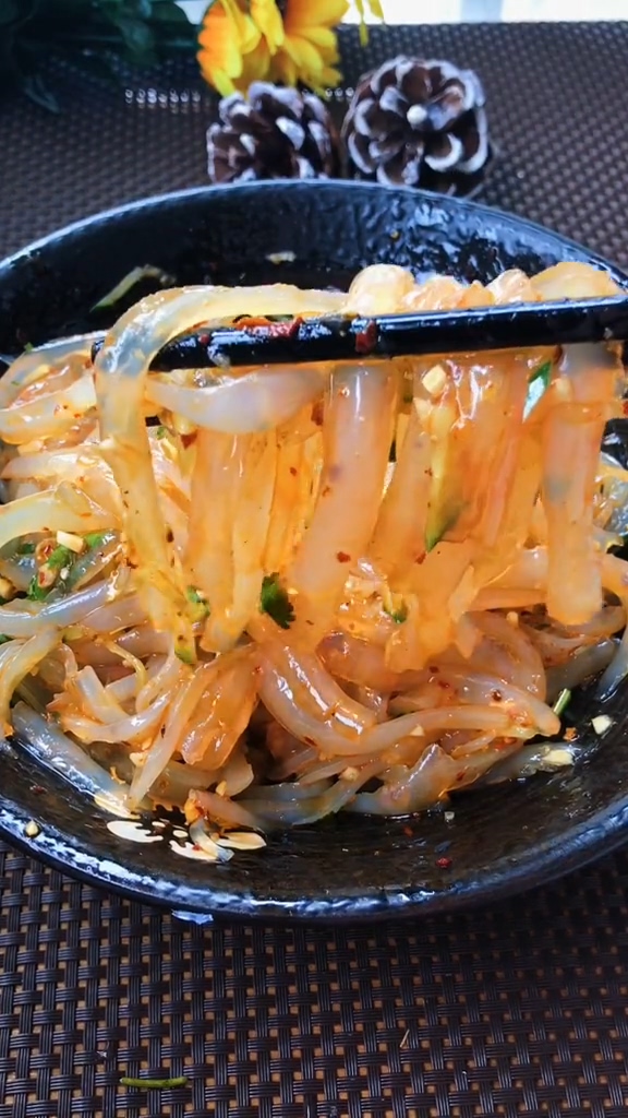 爽口涼粉的做法-咸鮮味拌菜譜