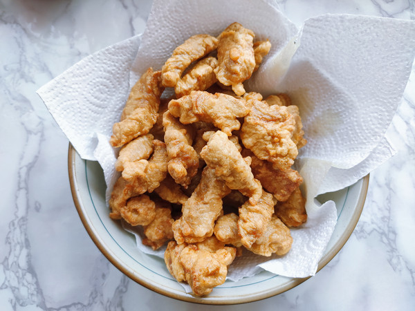 焦溜肉段的做法-家常味炒菜譜