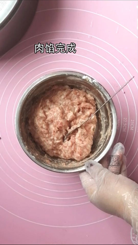 包心米丸子的做法-咸鮮味蒸菜譜