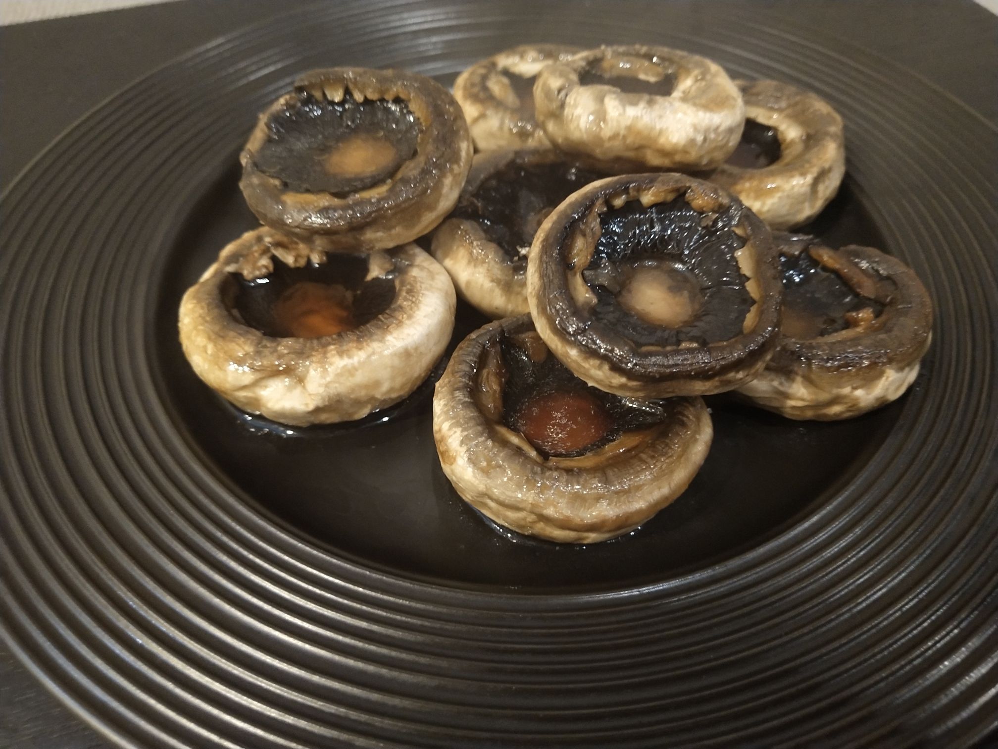 香煎口蘑的做法-家常味煎菜譜