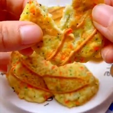 補鈣補蛋白質(zhì)的豆腐餅的做法-咸鮮味煎菜譜