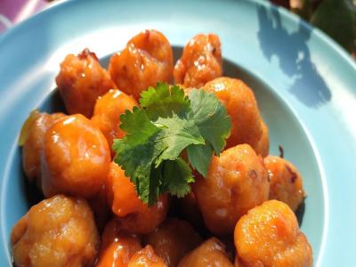 糖醋豆腐丸子的做法-酸甜味炸菜譜