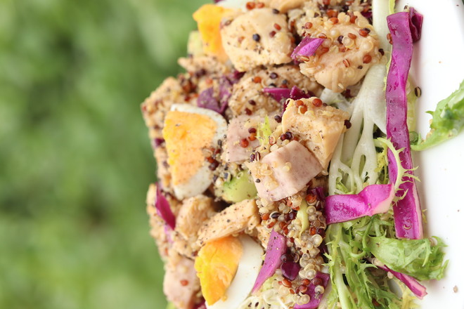 藜麥雞肉沙拉的做法-家常味拌菜譜