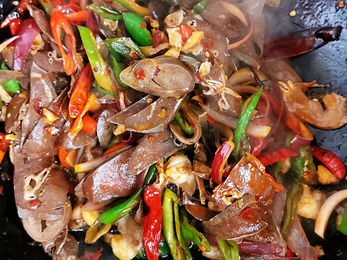 辣炒心肺的做法-香辣味炒菜譜