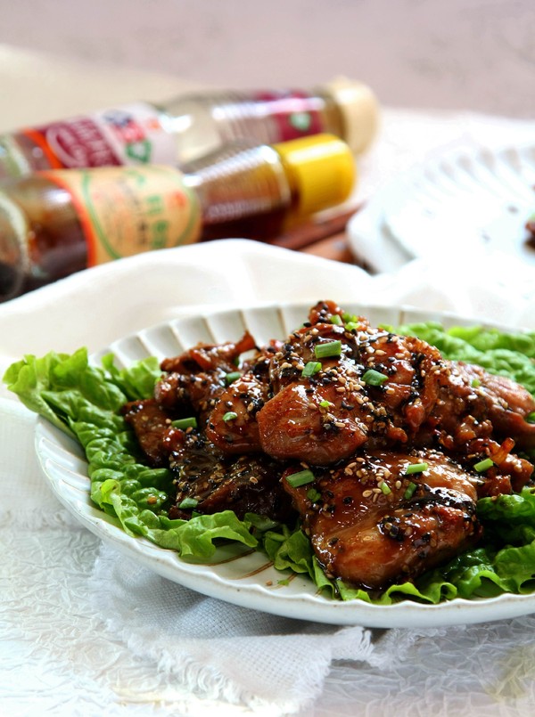 芝麻煎雞腿的做法-咸鮮味煎菜譜