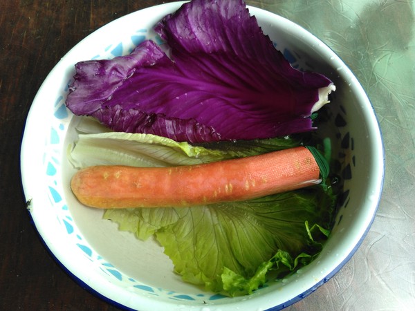 雞蛋蔬菜沙拉的做法-酸甜味拌菜譜