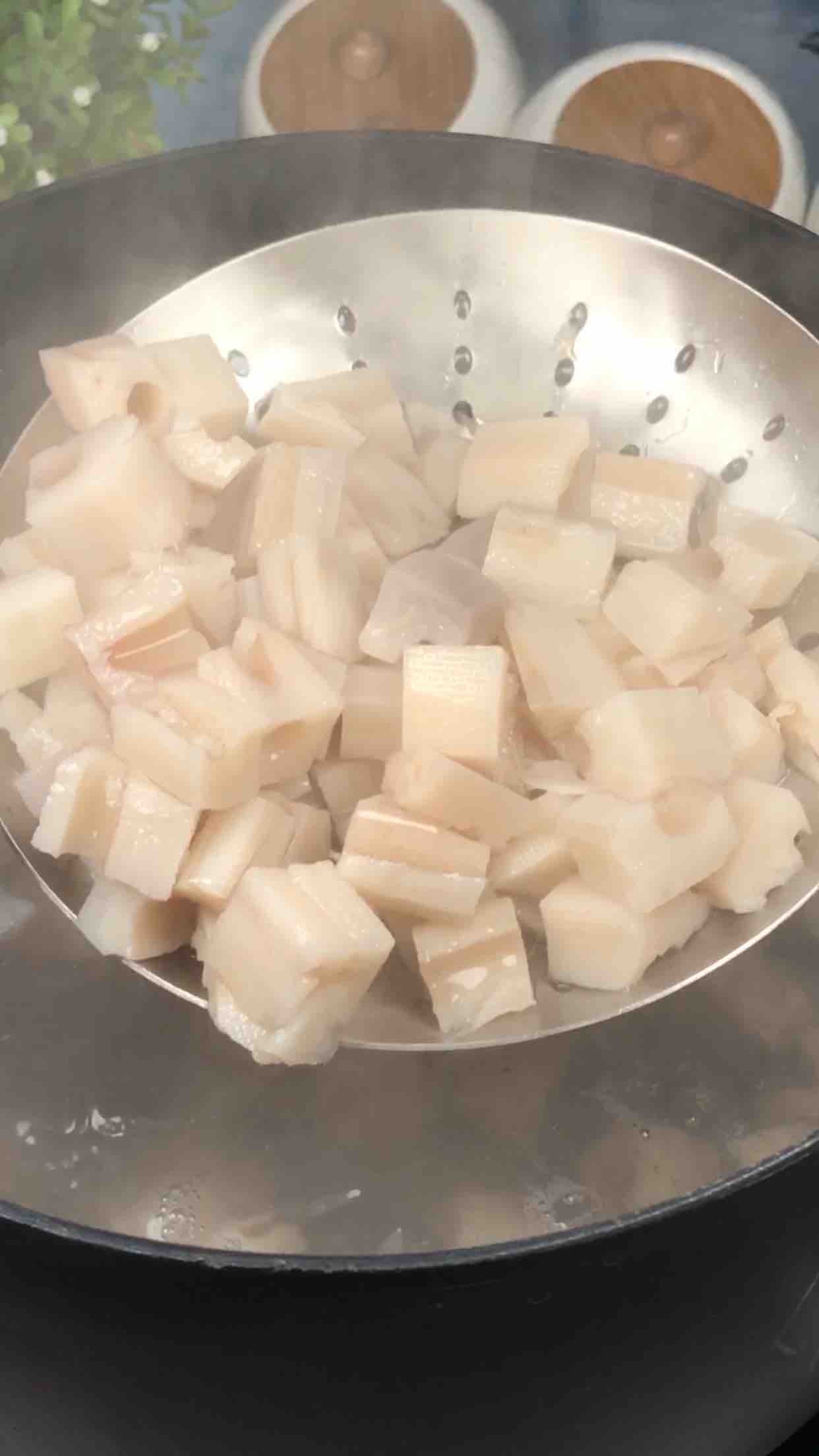 辣炒藕丁的做法-香辣味炒菜譜