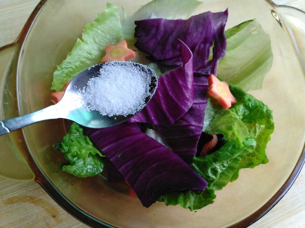 雞蛋蔬菜沙拉的做法-酸甜味拌菜譜