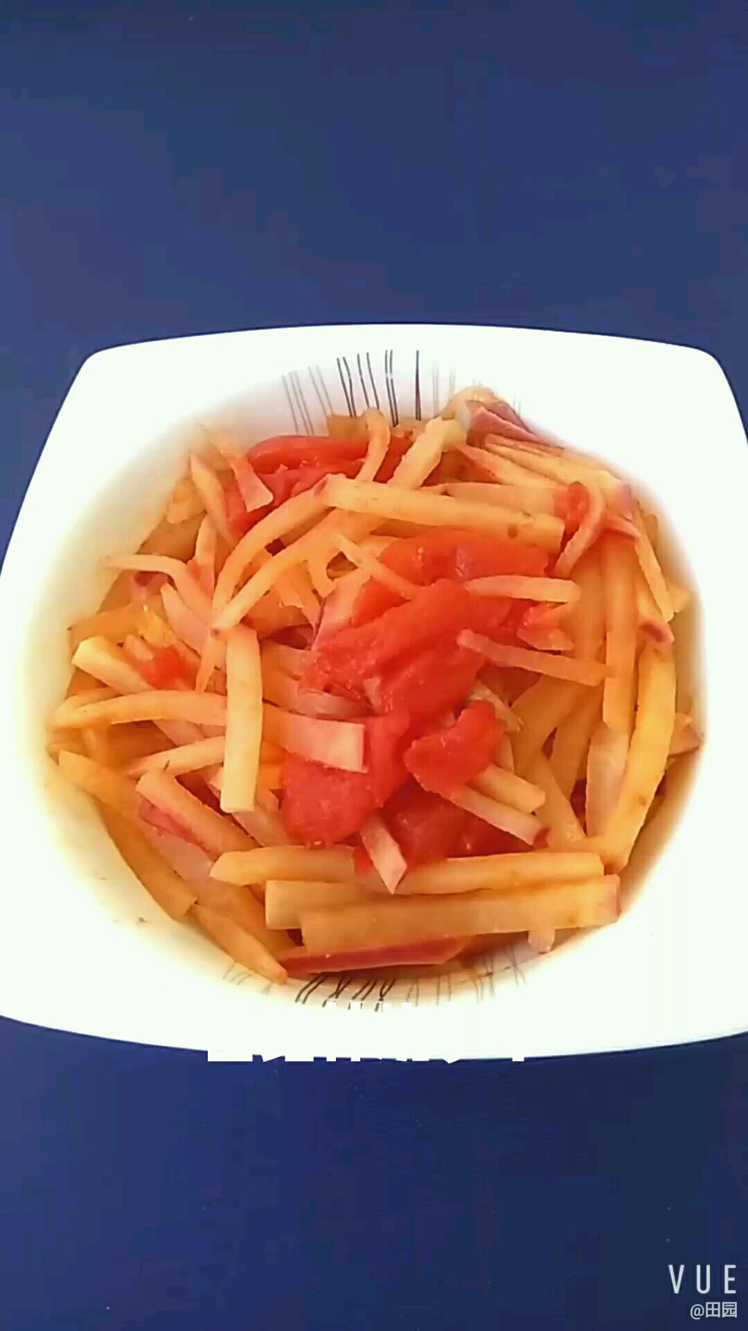 西紅柿燒蘿卜的做法-茄汁味燒菜譜