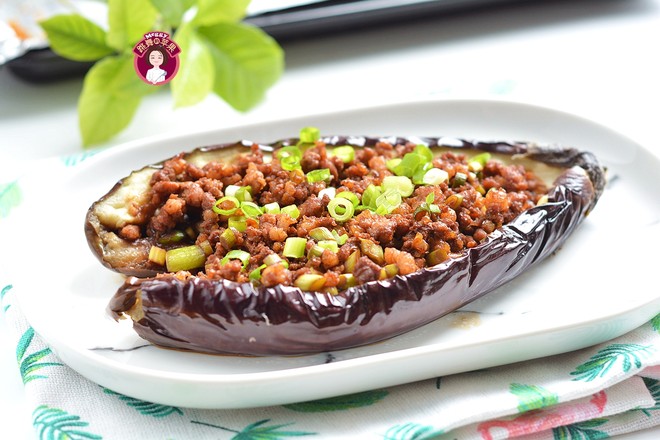 烤肉末茄子的做法-咸鮮味烤菜譜