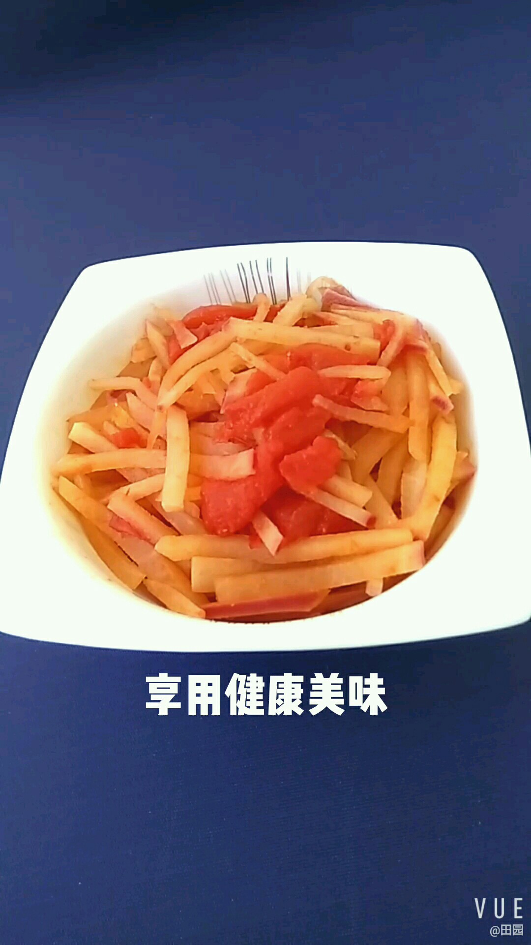 西紅柿燒蘿卜的做法-茄汁味燒菜譜