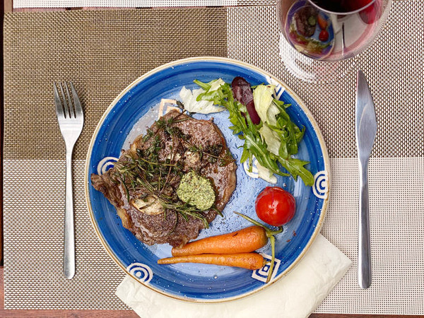 羅勒黃油煎牛排的做法-蒜香味煎菜譜