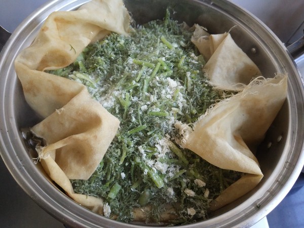 茴香扒拉的做法-家常味蒸菜譜