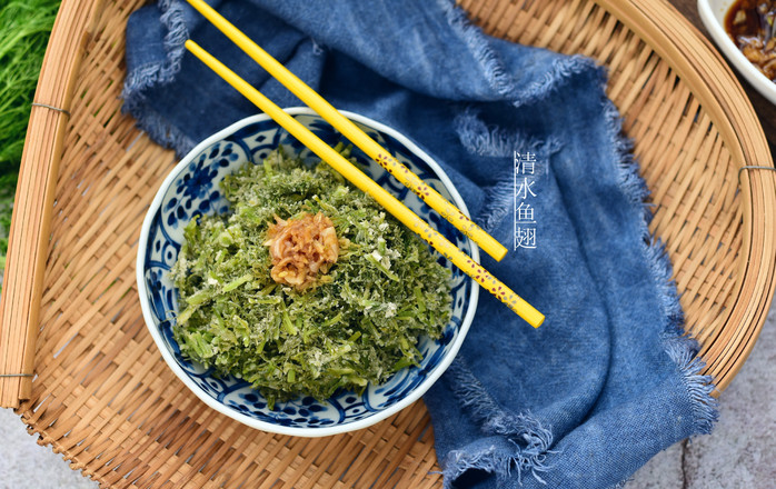 茴香扒拉的做法-家常味蒸菜譜