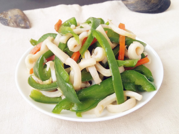 魷魚炒辣椒的做法-咸鮮味炒菜譜