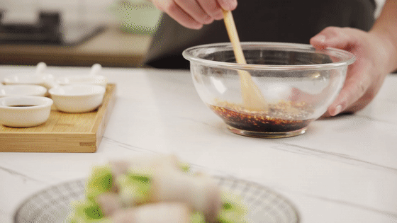 黃瓜肉卷【孔老師教做菜】的做法-家常味拌菜譜