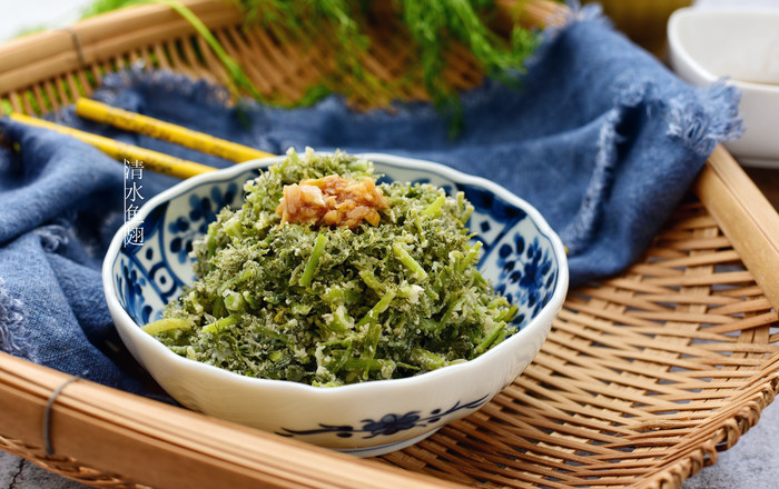 茴香扒拉的做法-家常味蒸菜譜