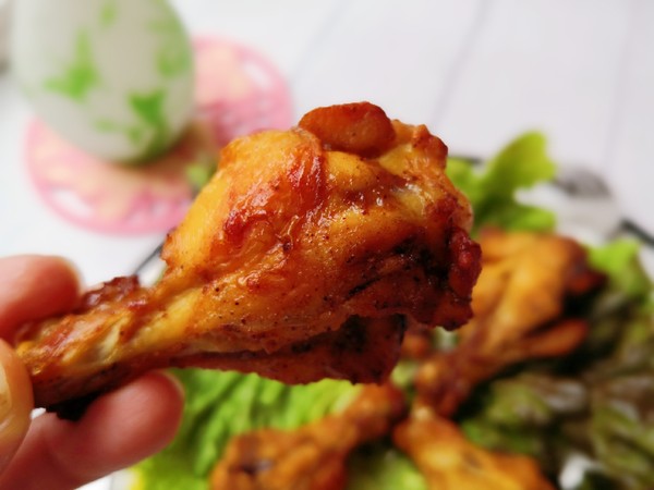 空炸雞腿的做法-香辣味炸菜譜