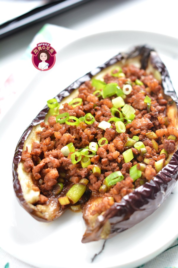 烤肉末茄子的做法-咸鮮味烤菜譜