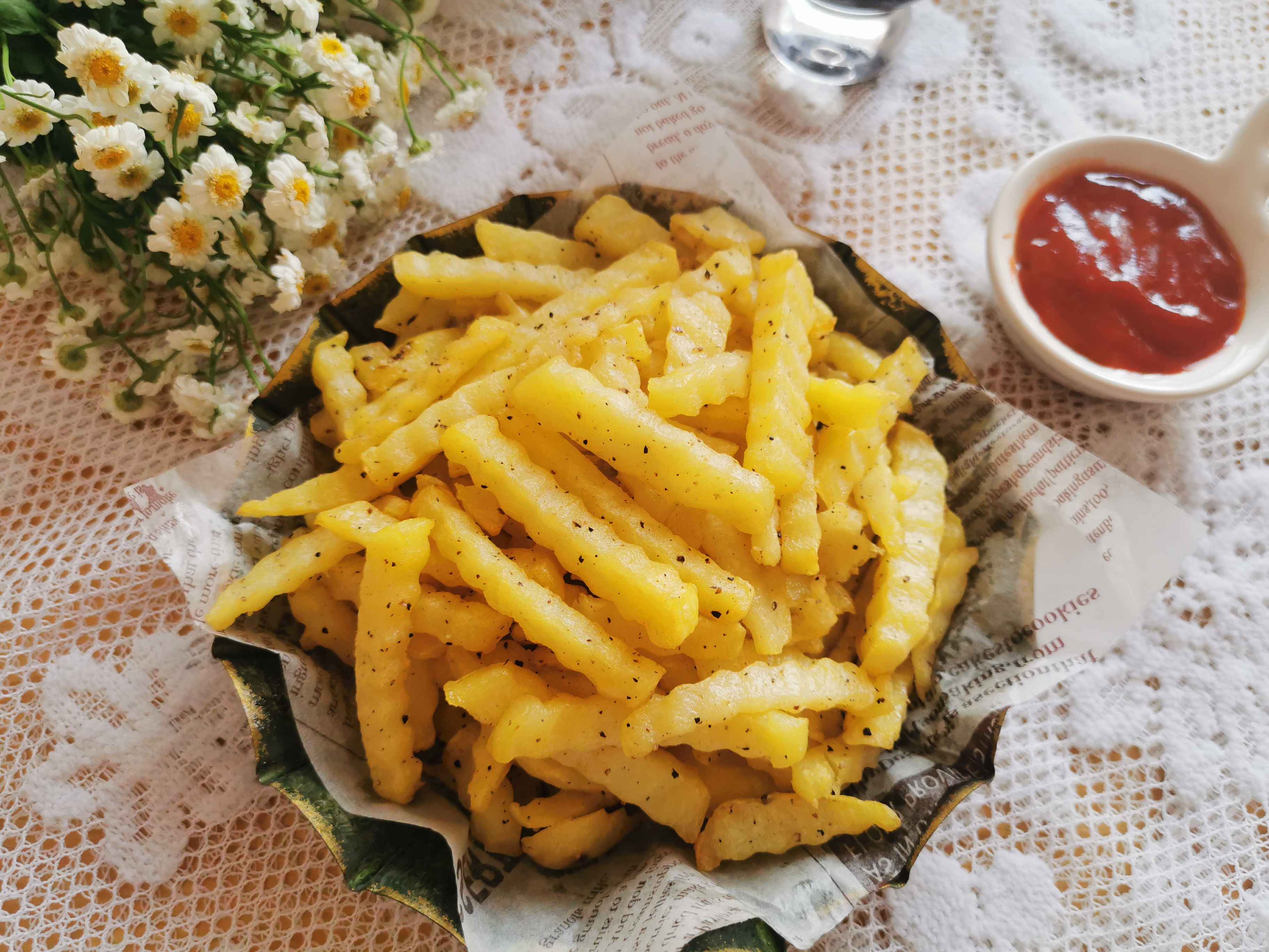 黑椒薯條的做法-黑椒味烘焙菜譜