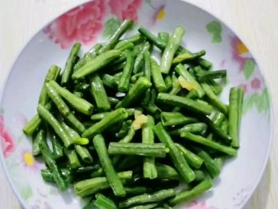 爆炒豇豆的做法-咸鮮味炒菜譜