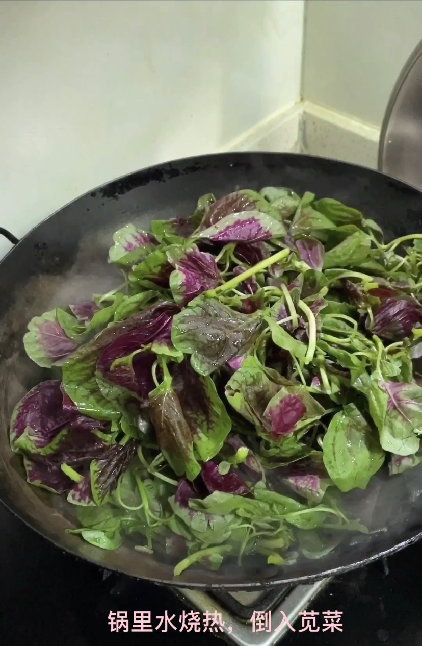 水煮莧菜的做法-咸鮮味煮菜譜