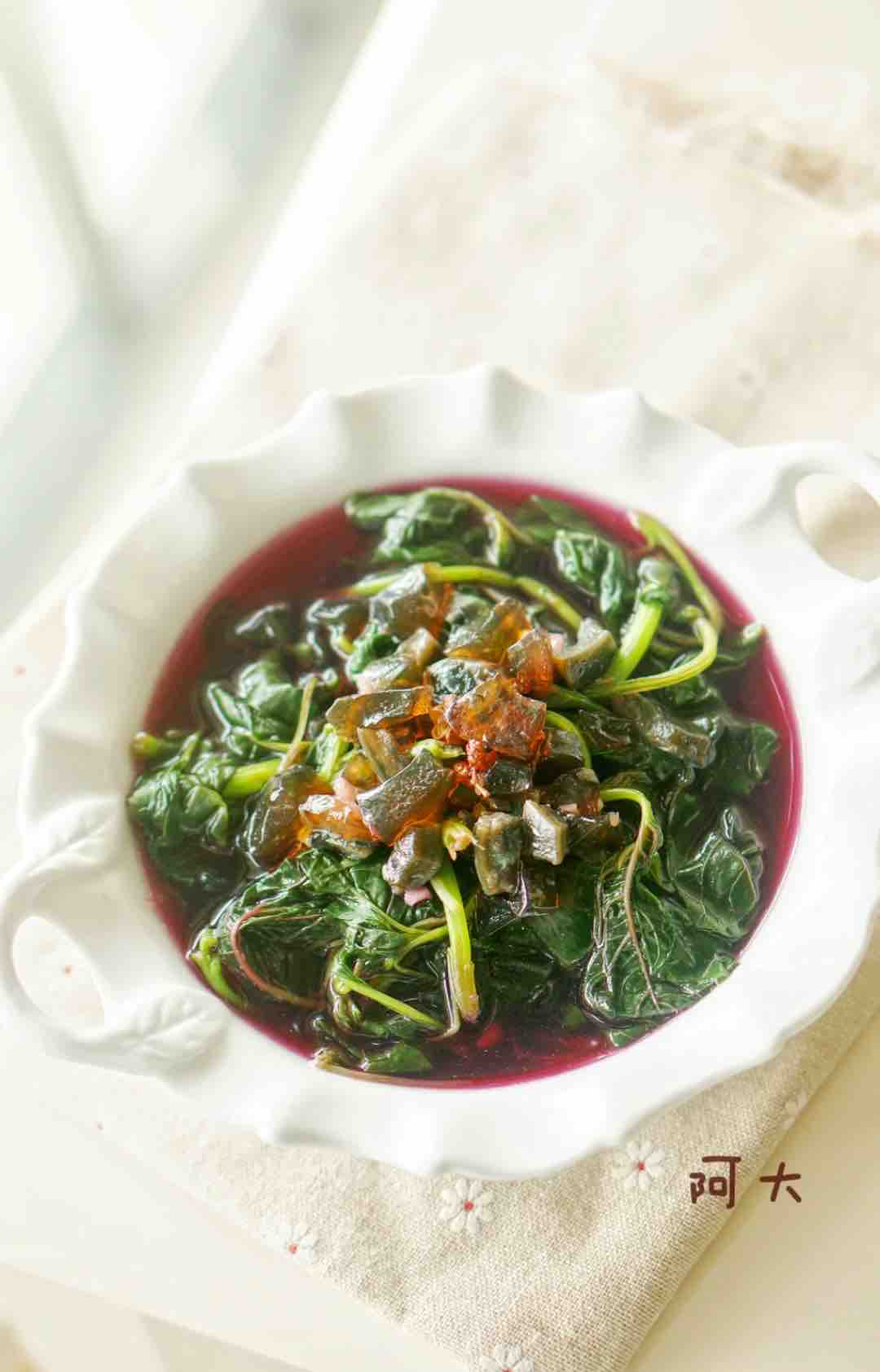 水煮莧菜的做法-咸鮮味煮菜譜