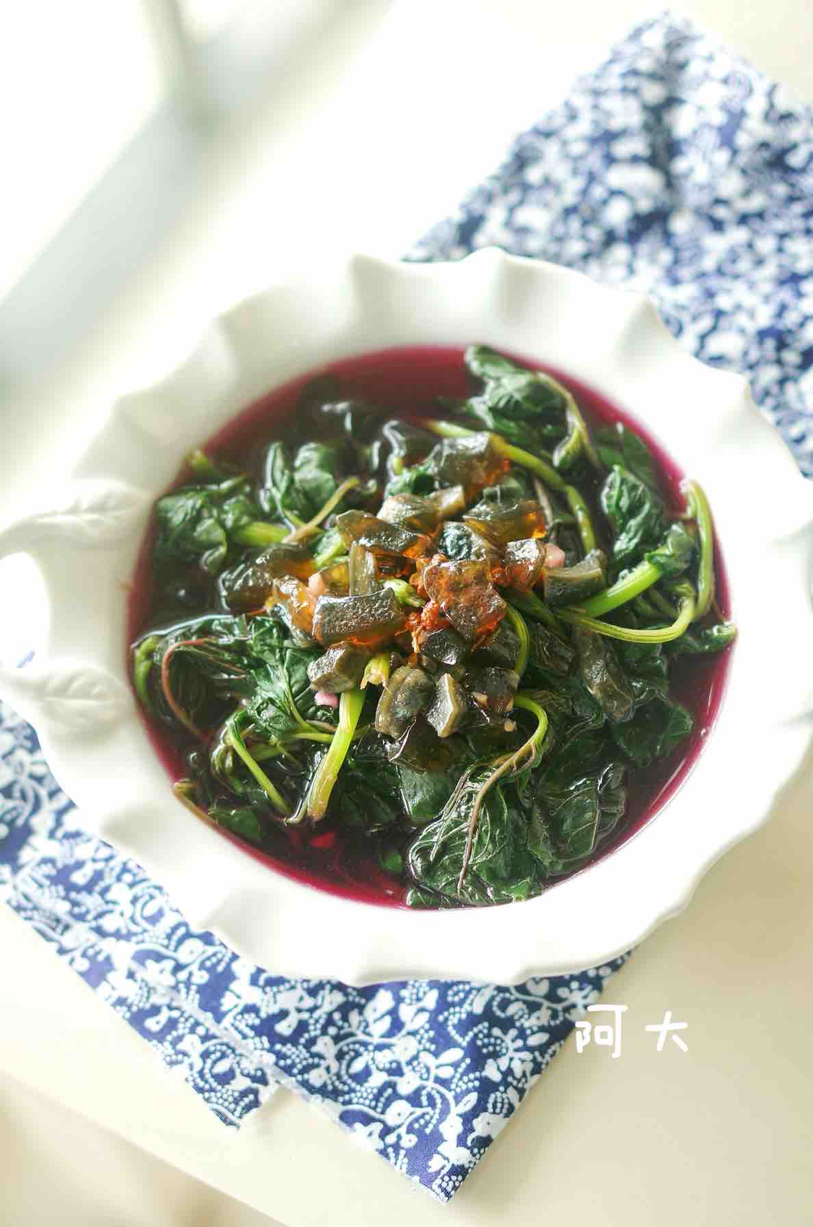 水煮莧菜的做法-咸鮮味煮菜譜