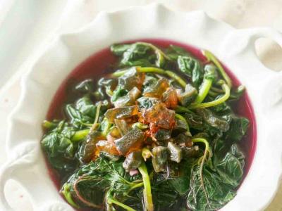 水煮莧菜的做法-咸鮮味煮菜譜