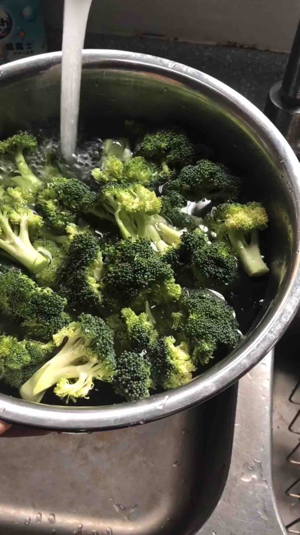 清蒸西蘭花的做法-家常味蒸菜譜