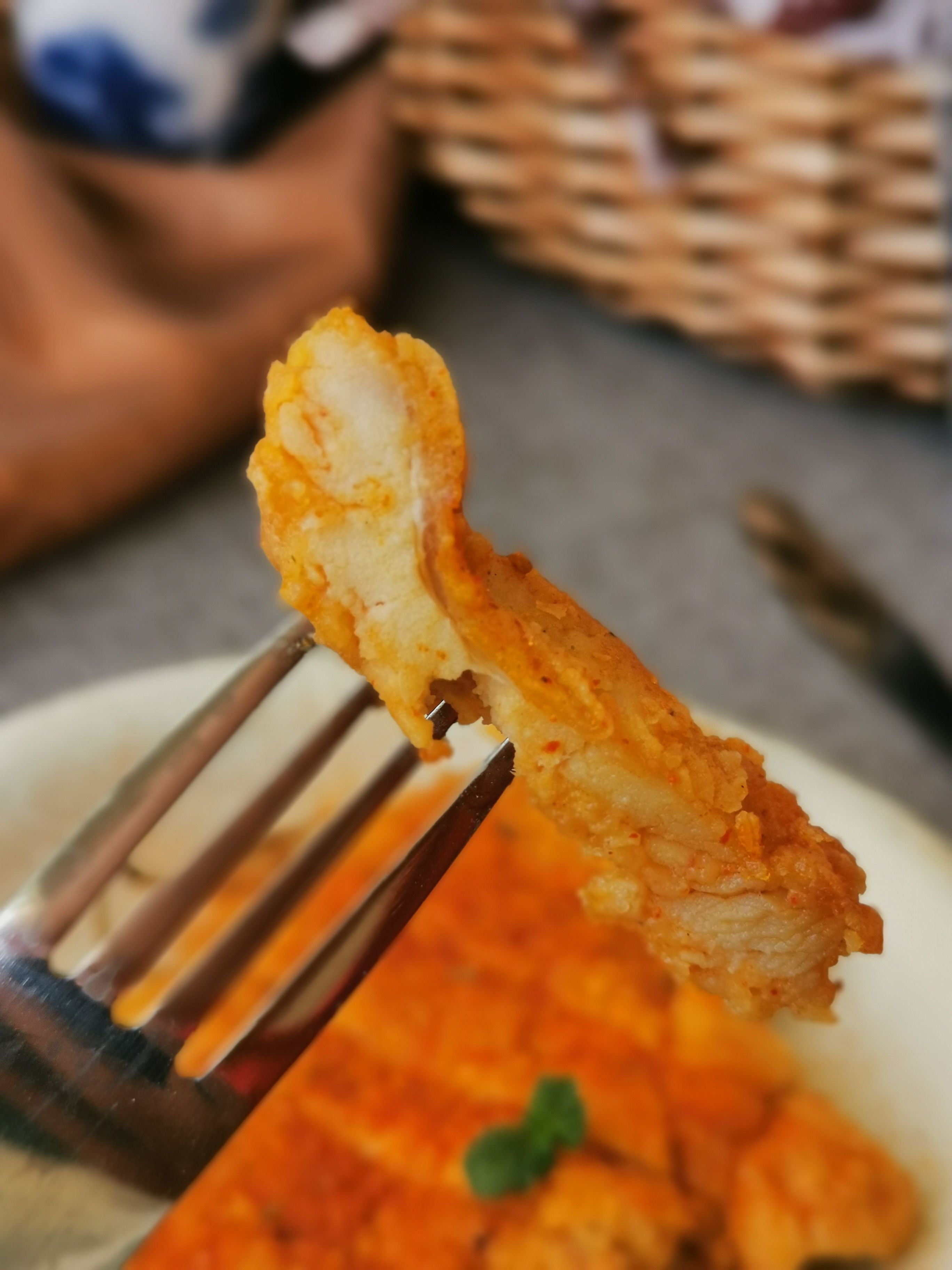 炸雞胸肉排的做法-香辣味炸菜譜